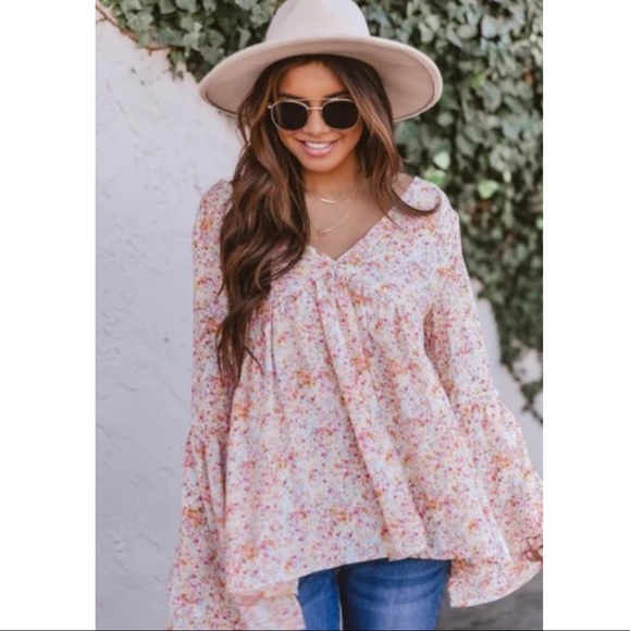 Pink Lily Blouse - Picture 3 of 3